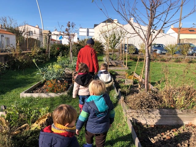 Sortie éducative au jardin de Monsieur Torterue