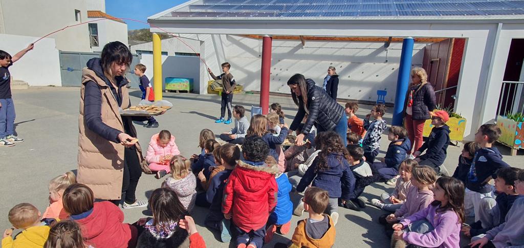 On  fête le 100ème jour d’école