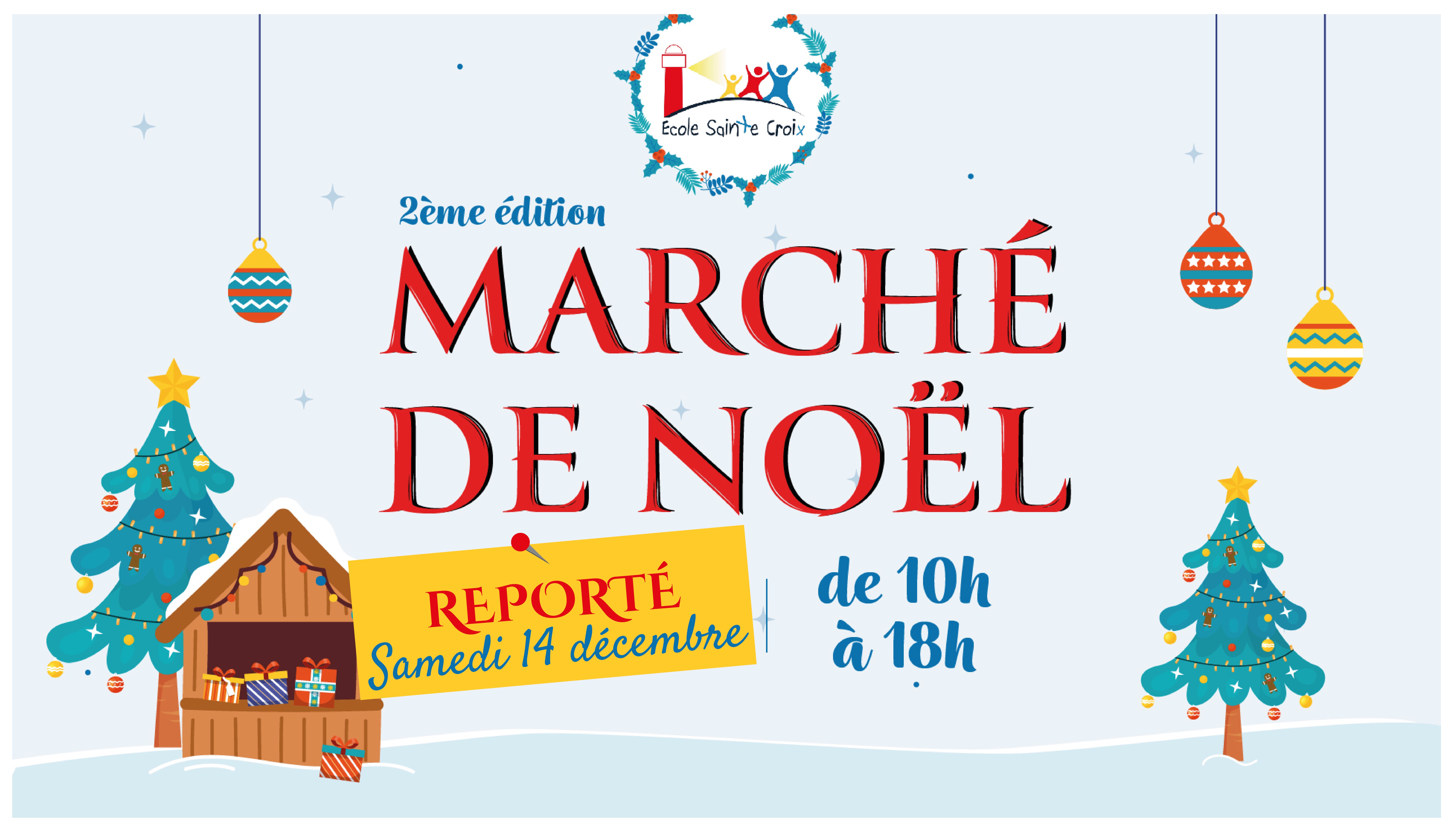 Le Marché de Noël 2024 à l’école Sainte Croix de Saint Gilles Croix de Vie